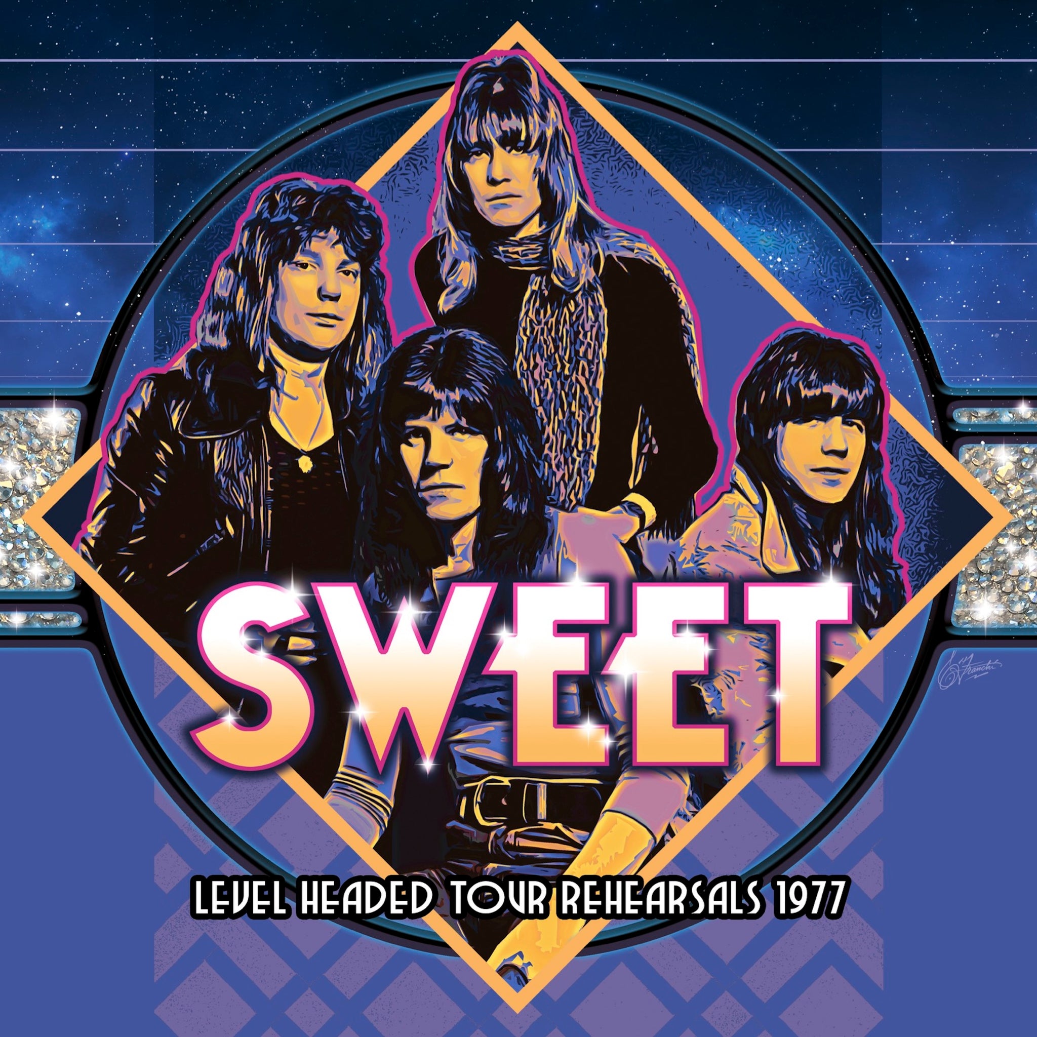 The Sweet - Level Headed Tour Rehearsals 1977 ~ Digital Download